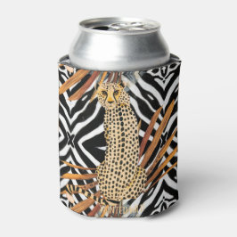 Wilde Jachtluipaard Wijn Tumbler – Afrikaanse Wild Blikjeskoeler