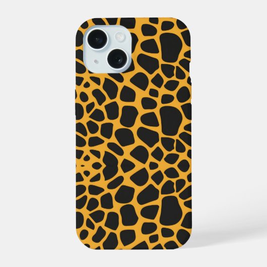 Wilde Jachtluipaardhuid iPhone 15 Case (Achterkant)