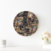 Wilde jagers, Duck & Deer Hunter Large C Grote Klok (Huis)