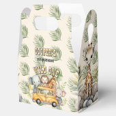 Wilde jongens verjaardag safari dieren voorkeur do bedankdoosjes (Geopend)