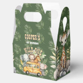 Wilde jongens verjaardag safari dieren voorkeur do bedankdoosjes (Geopend)