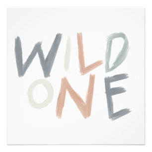 Wilde Jungle 1e Verjaardag Jongen Meisje Kinderen Foto Afdruk