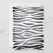 Wilde Jungle Dieren | Baby Shower Kaart (Achterkant)