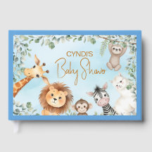 Wilde Jungle Dieren Dieren Baby Shower 