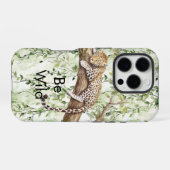 Wilde Jungle Groene Klimop iPhone Hoesje (Achterkant horizontaal)