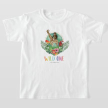 Wilde Jungle Safari Dieren Moderne Waterverf T