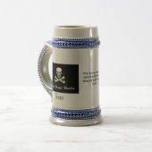 Wilde Jungz Berlin Bierkrug mit Spruch Bierpul (Voorkant links)