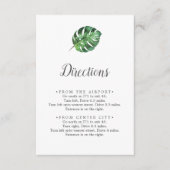 Wilde Kaart voor Tropische palmgeleiding (Voorkant)