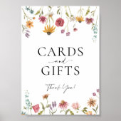 Wilde Kaarten en trouwerijen Poster (Voorkant)