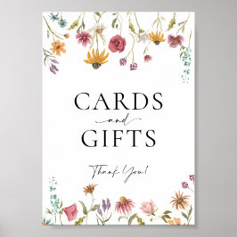 Wilde Kaarten en trouwerijen Poster