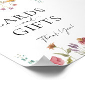 Wilde Kaarten en trouwerijen Poster (Hoek)