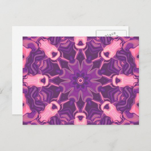 wilde Kaleid Briefkaart (Voorkant / Achterkant)