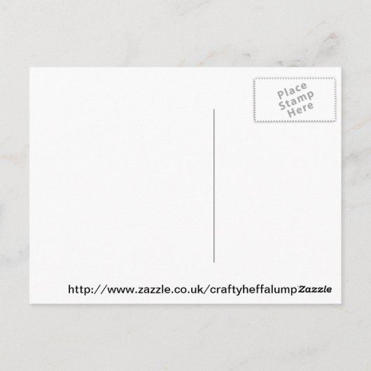 wilde Kaleid Briefkaart (Achterkant)