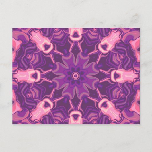 wilde Kaleid Briefkaart (Voorkant)