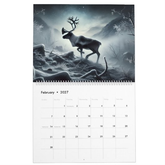Wilde Kalender (Feb 2027)