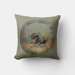 Wilde kalkoen kussen