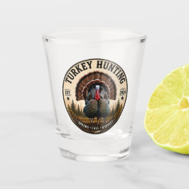 Wilde kalkoen shot glas