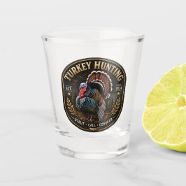 Wilde kalkoen shot glas
