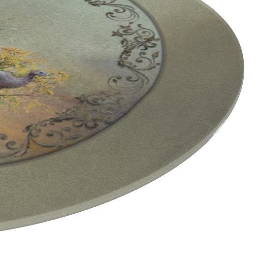 Wilde kalkoen snijplank (Hoek)