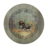 Wilde kalkoen snijplank (Voorkant)