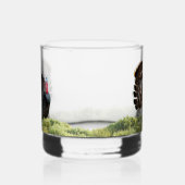 Wilde kalkoen whisky glas (Links)
