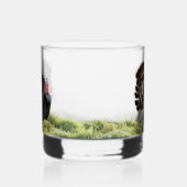 Wilde kalkoen whisky glas (Rechts)
