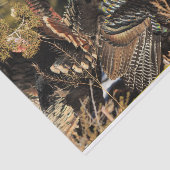 Wilde kalkoenen tissuepapier (Detail)