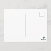 Wilde kant Groeten Abstracte olifant Briefkaart (Achterkant)