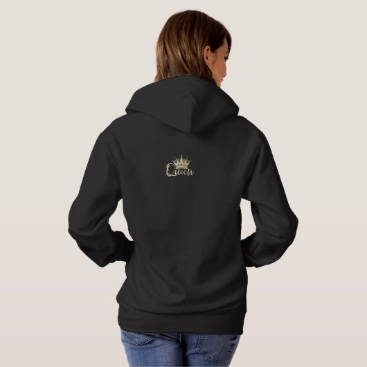 Wilde kat hoodie (Achterkant volledig)