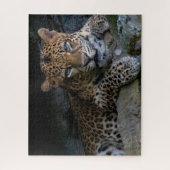 Wilde kat Jaguar Dier Legpuzzel (Verticaal)