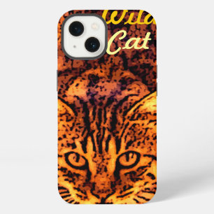 WILDE KAT KITTEN iPhone 13 HOESJE