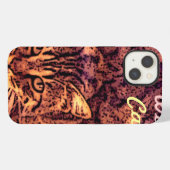WILDE KAT KITTEN iPhone HOESJE (Achterkant horizontaal)