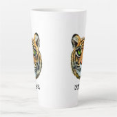 Wilde Kat Latte Mok (Voorkant)