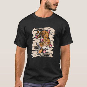 Wilde kat, roofdier kat, koning tijger, Siberische T-shirt