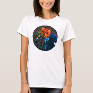 Wilde kat! t-shirt