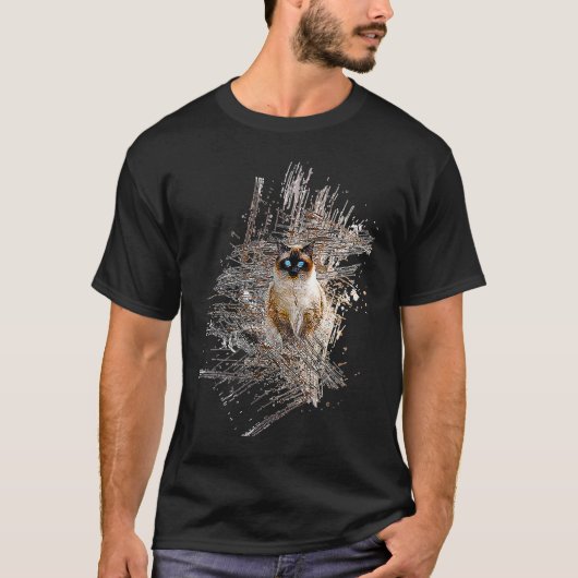 Wilde Kat T-shirt (Voorkant)