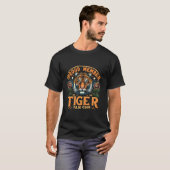 Wilde Kat Tijger Natuur T-shirt (Voorkant volledig)