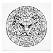 wilde-katenergie foto afdruk (Voorkant)