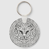 wilde-katenergie sleutelhanger (Voorkant)