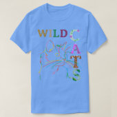 WILDE KATTEN KLEURRIJKE FELINE T-SHIRT (Design voorkant)
