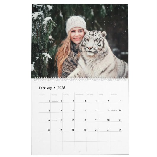 Wilde katten & vrouwen kalender (Feb 2026)