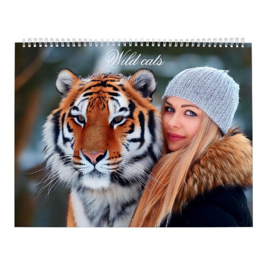Wilde katten & vrouwen kalender (Hoes)