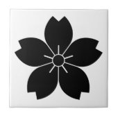 Wilde kersbloesem tegeltje (Voorkant)