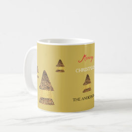 Wilde kerstpatroon koffiemok