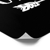 Wilde kinderen afdrukken zwart-wit decor poster (Hoek)