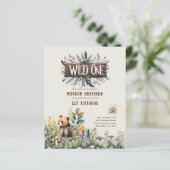 Wilde kleine berenbosdieren rustiek (Staand voorkant)