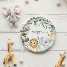 Wilde Kleine Cute Safari Jungle Dieren Baby Borrel