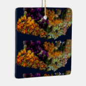 Wilde Kleur Versiering Keramisch Ornament (Rechts)