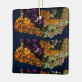 Wilde Kleur Versiering Keramisch Ornament (Links)