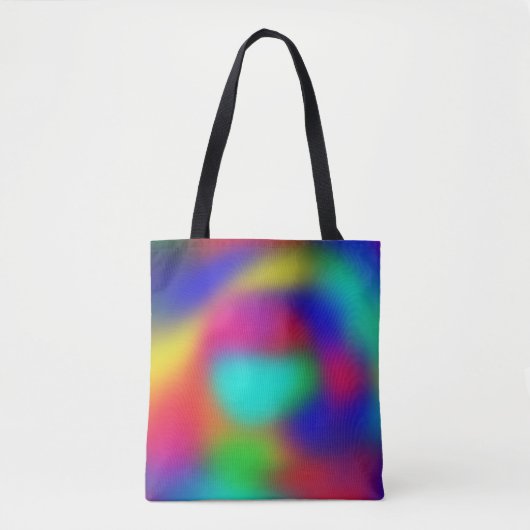 Wilde kleuren tote bag (Voorkant)